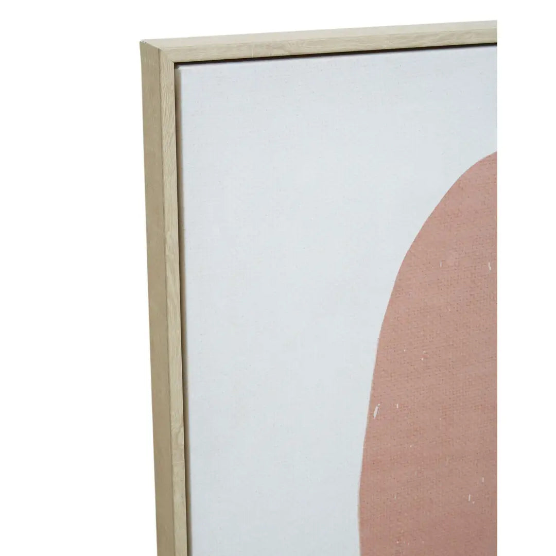 Astratto Canvas Wall Art In Natural