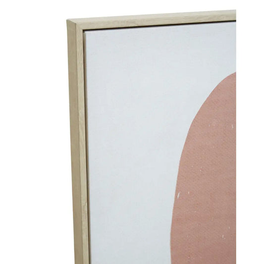 Astratto Canvas Wall Art In Natural