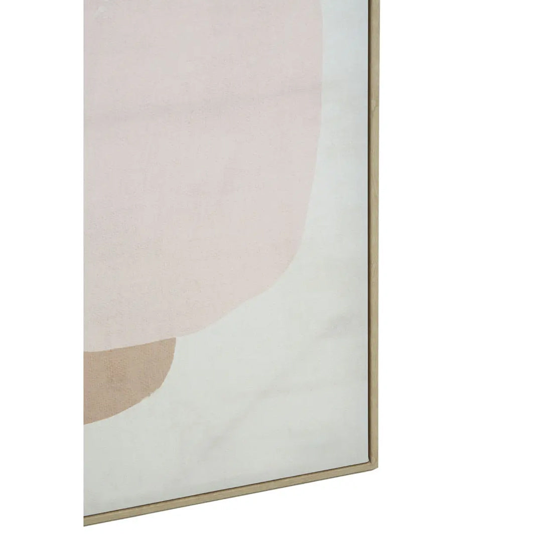 Astratto Canvas Wall Art In Natural