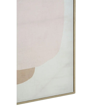 Astratto Canvas Wall Art In Natural