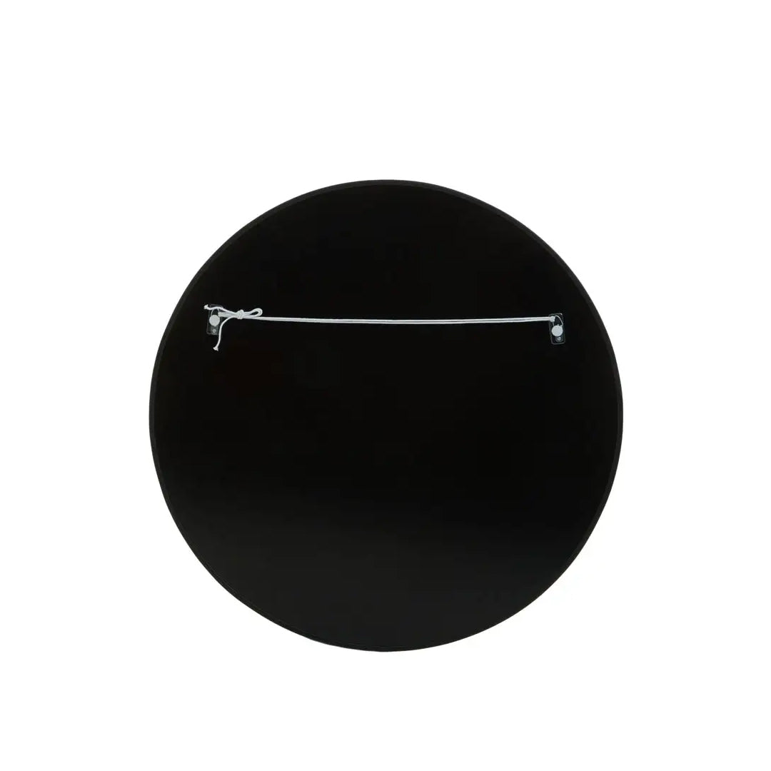 Astratto Round Wall Art In Black And Natural