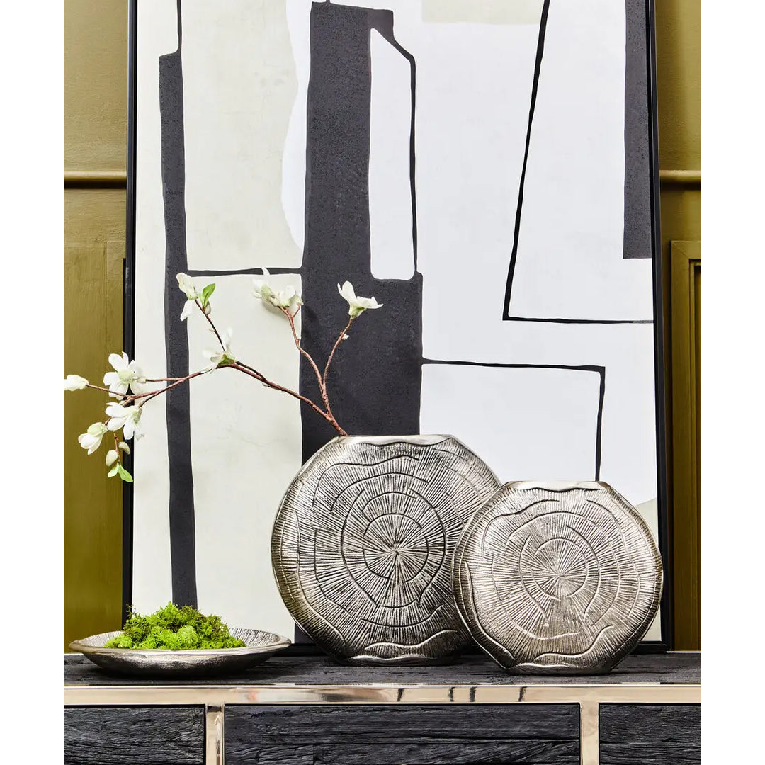 Astratto Abstract Wall Art In Black And White