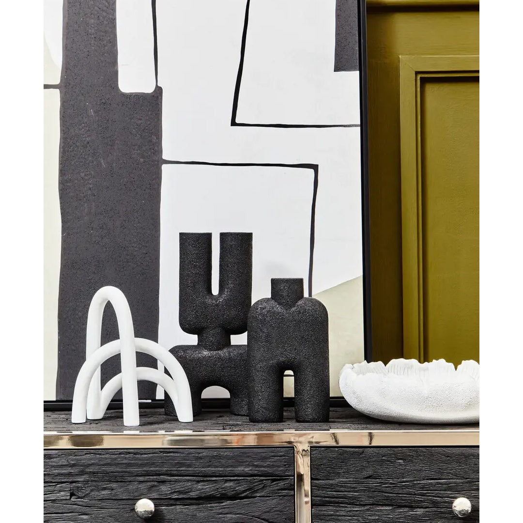 Astratto Abstract Wall Art In Black And White