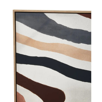 Astratto Set Of 2 Wall Art In Multi Coloured