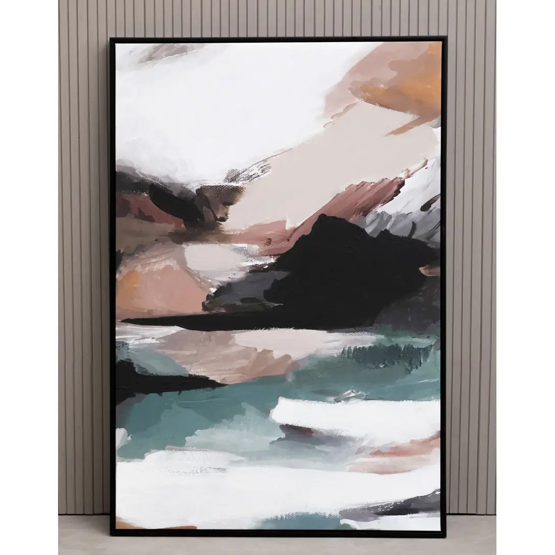 Astratto Multi Abstract Wall Art In Multicoloured