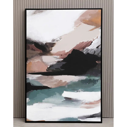 Astratto Multi Abstract Wall Art In Multicoloured