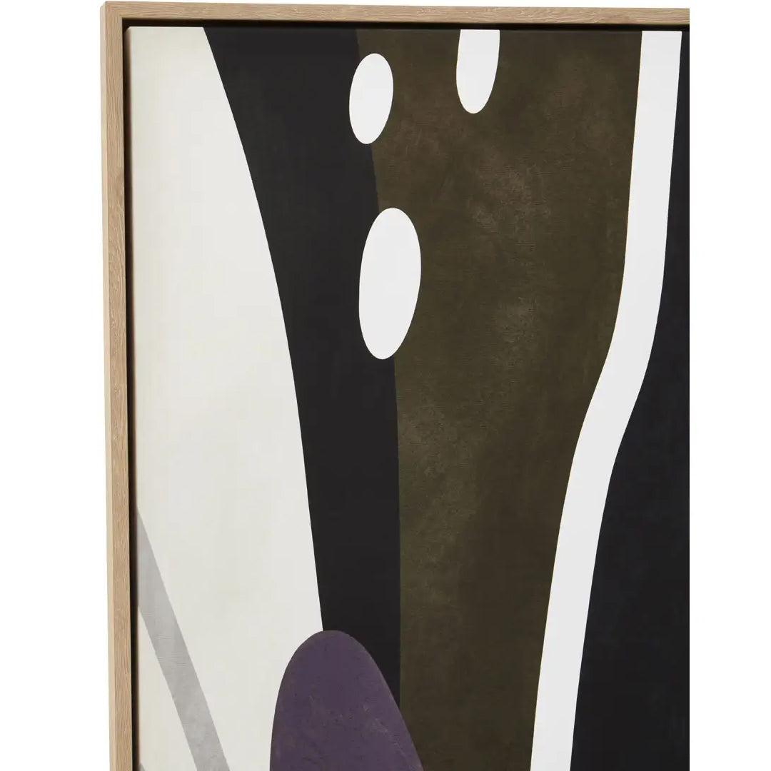 Astratto Abstract Multi Wall Art In Muted Colours
