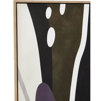 Astratto Abstract Multi Wall Art In Muted Colours