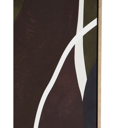 Astratto Abstract Multi Wall Art In Muted Colours