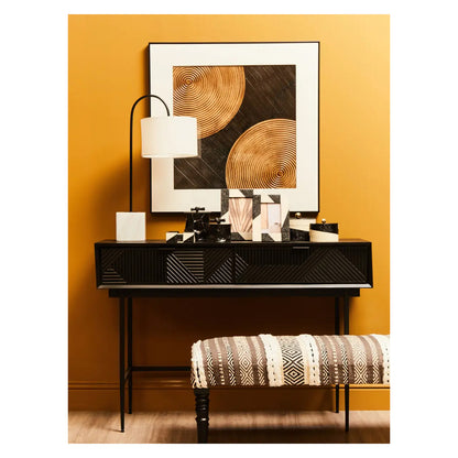 Nason Wall Art In Black And Brown