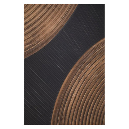 Nason Wall Art In Black And Brown