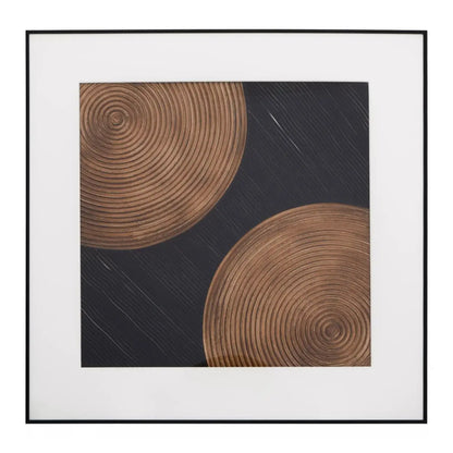 Nason Wall Art In Black And Brown