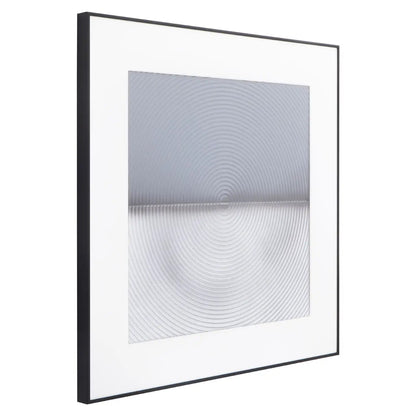 Nason Aluminium Wall Art In Grey And White