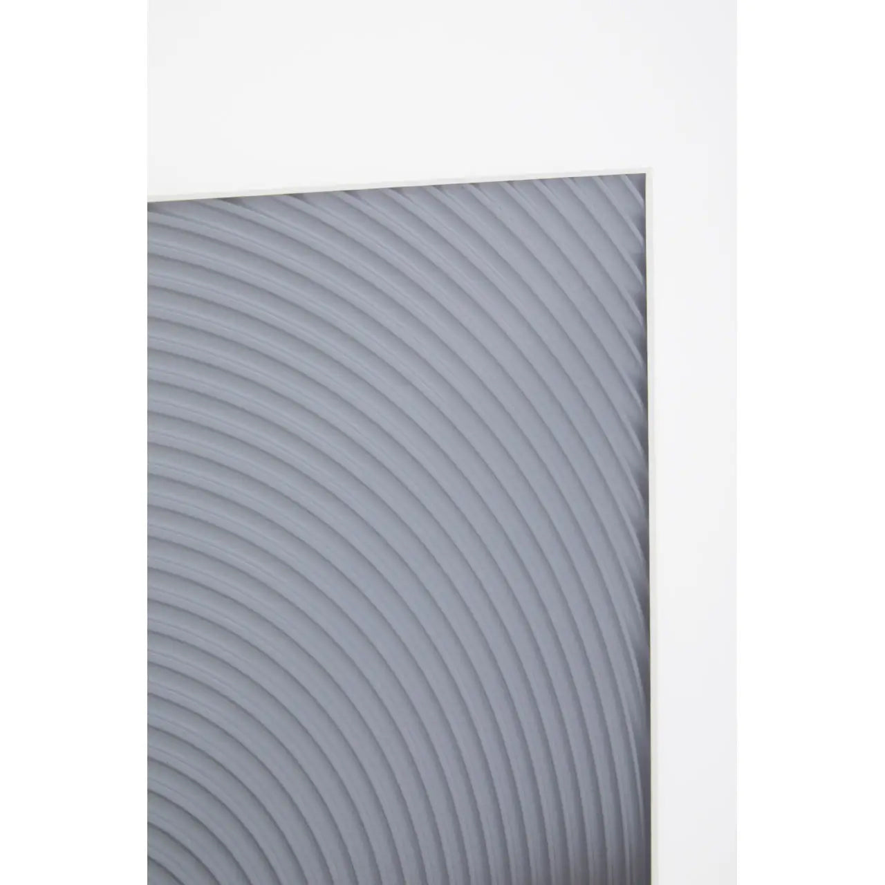 Nason Aluminium Wall Art In Grey And White