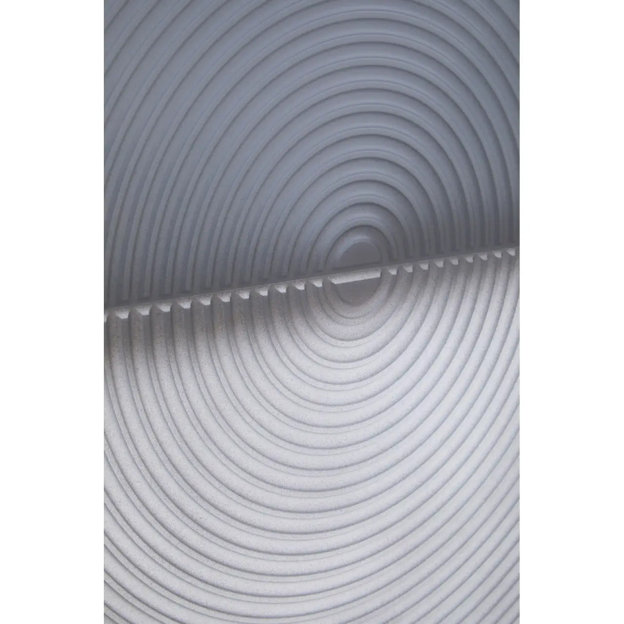 Nason Aluminium Wall Art In Grey And White