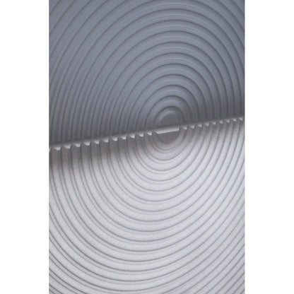 Nason Aluminium Wall Art In Grey And White