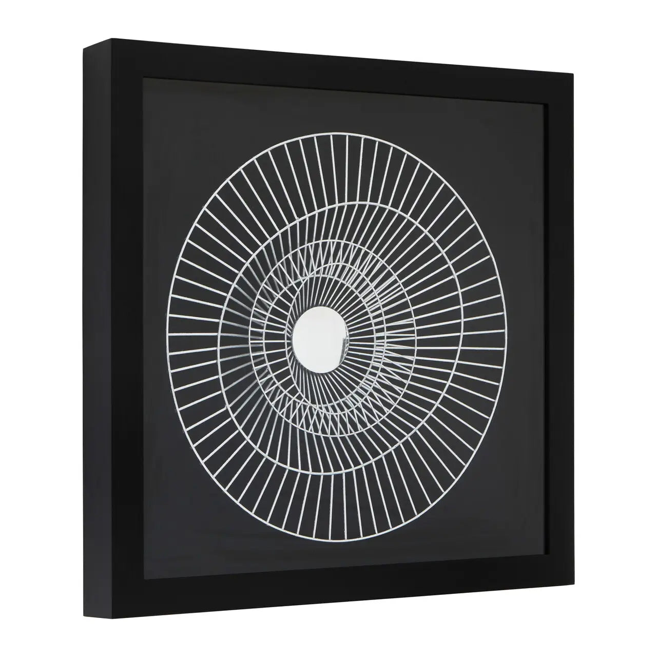 Modello Wall Art In Silver And Black