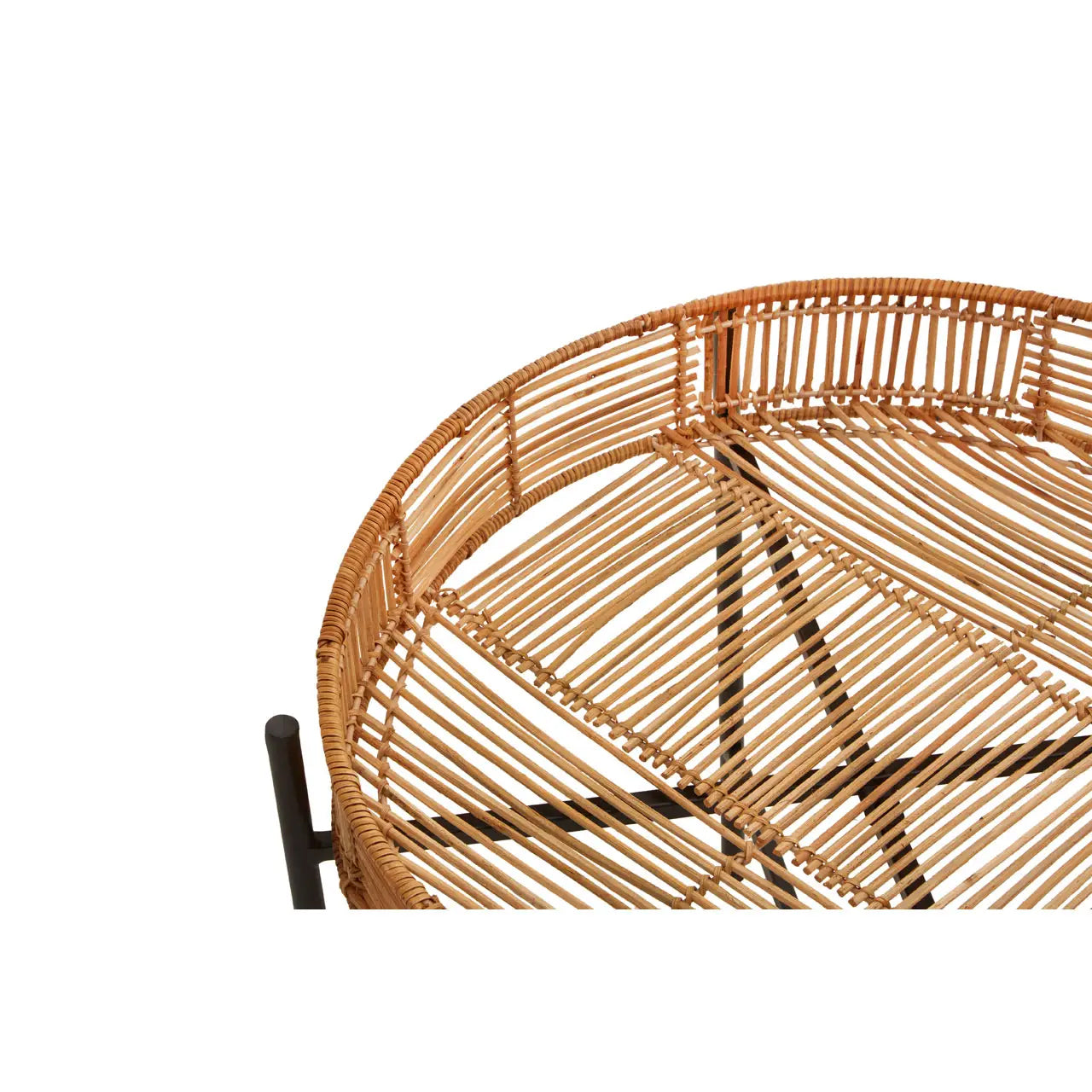 Batu Rattan Set Of 2 Side Tables In Natural