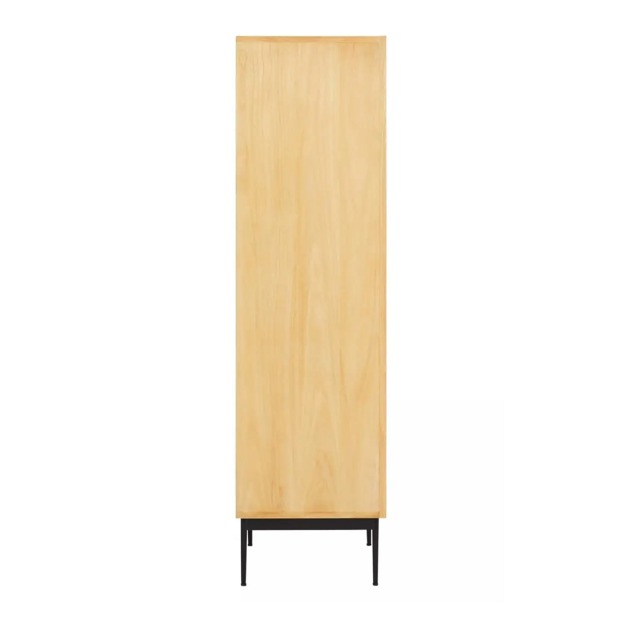 Jakara Wooden Sideboard With 2 Doors 2 Drawers In Natural
