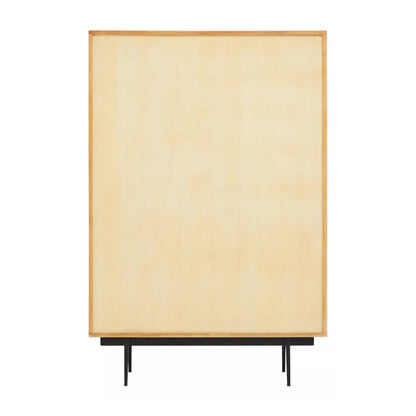 Jakara Wooden Sideboard With 2 Doors 2 Drawers In Natural