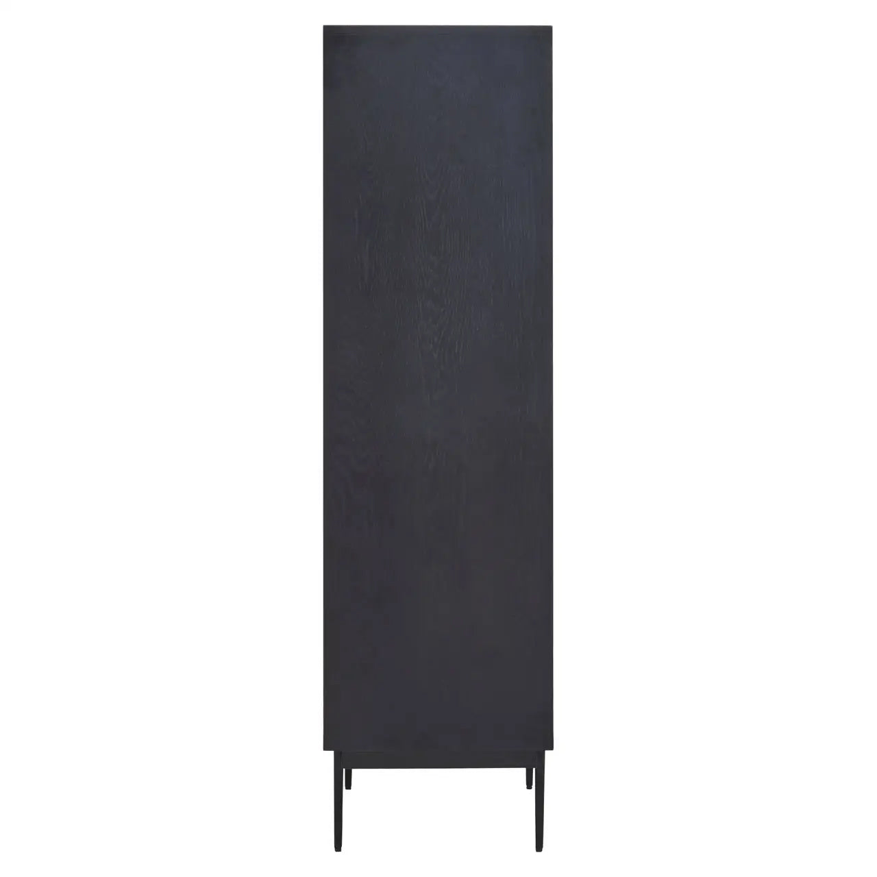 Jakara Wooden Sideboard With 2 Doors 2 Drawers In Black