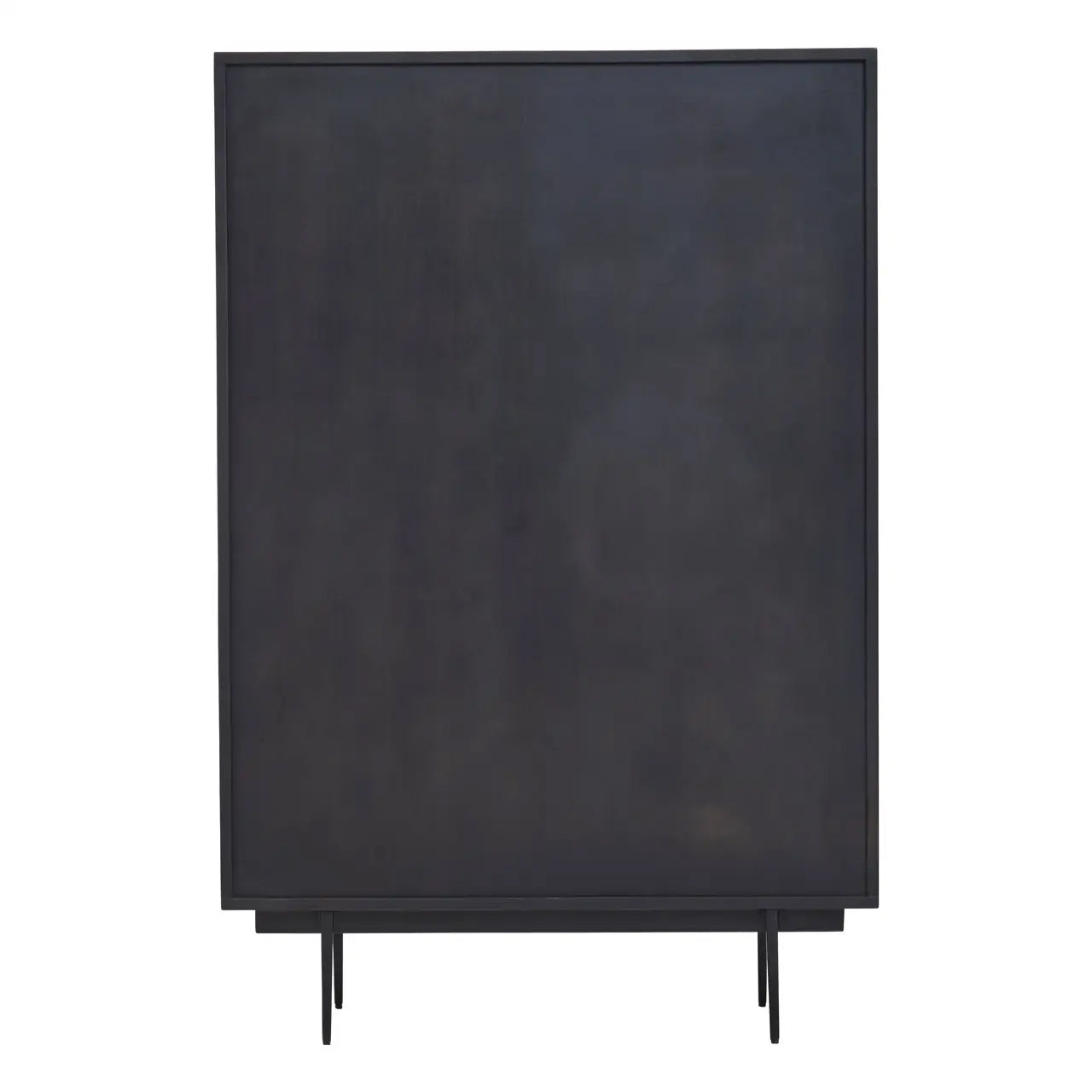 Jakara Wooden Sideboard With 2 Doors 2 Drawers In Black