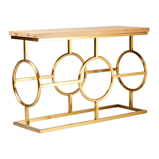 Jarloi Wooden Console Table In Natural