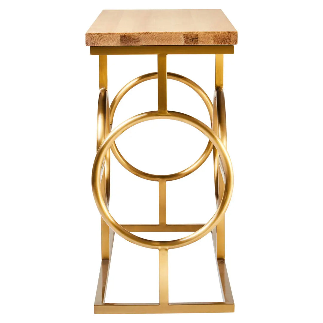 Jarloi Wooden Console Table In Natural
