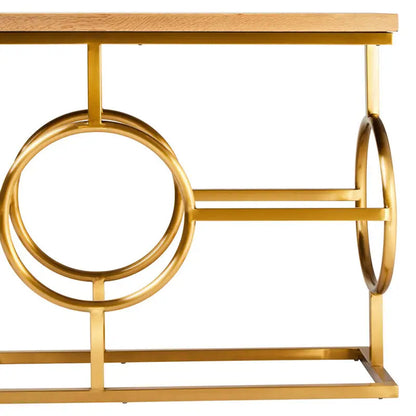 Jarloi Wooden Console Table In Natural