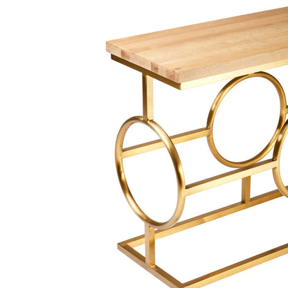 Jarloi Wooden Console Table In Natural