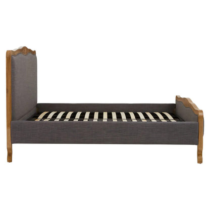 Parkside Fabric Super King Size Bed In Grey