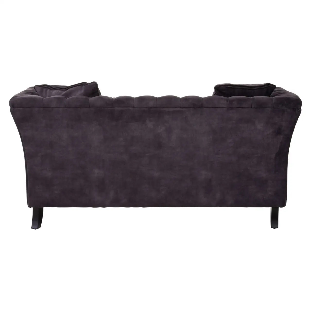Sabrina Velvet 2 Seater Sofa In Grey
