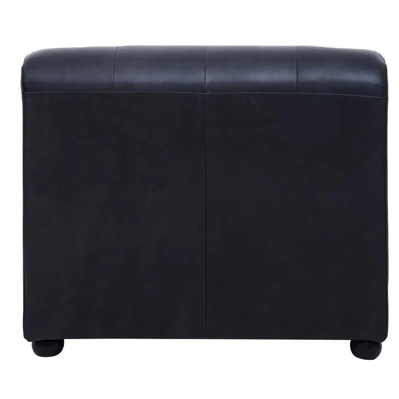 King Left Arm Distressed Leather 1 Seater Sofa In Slate Grey
