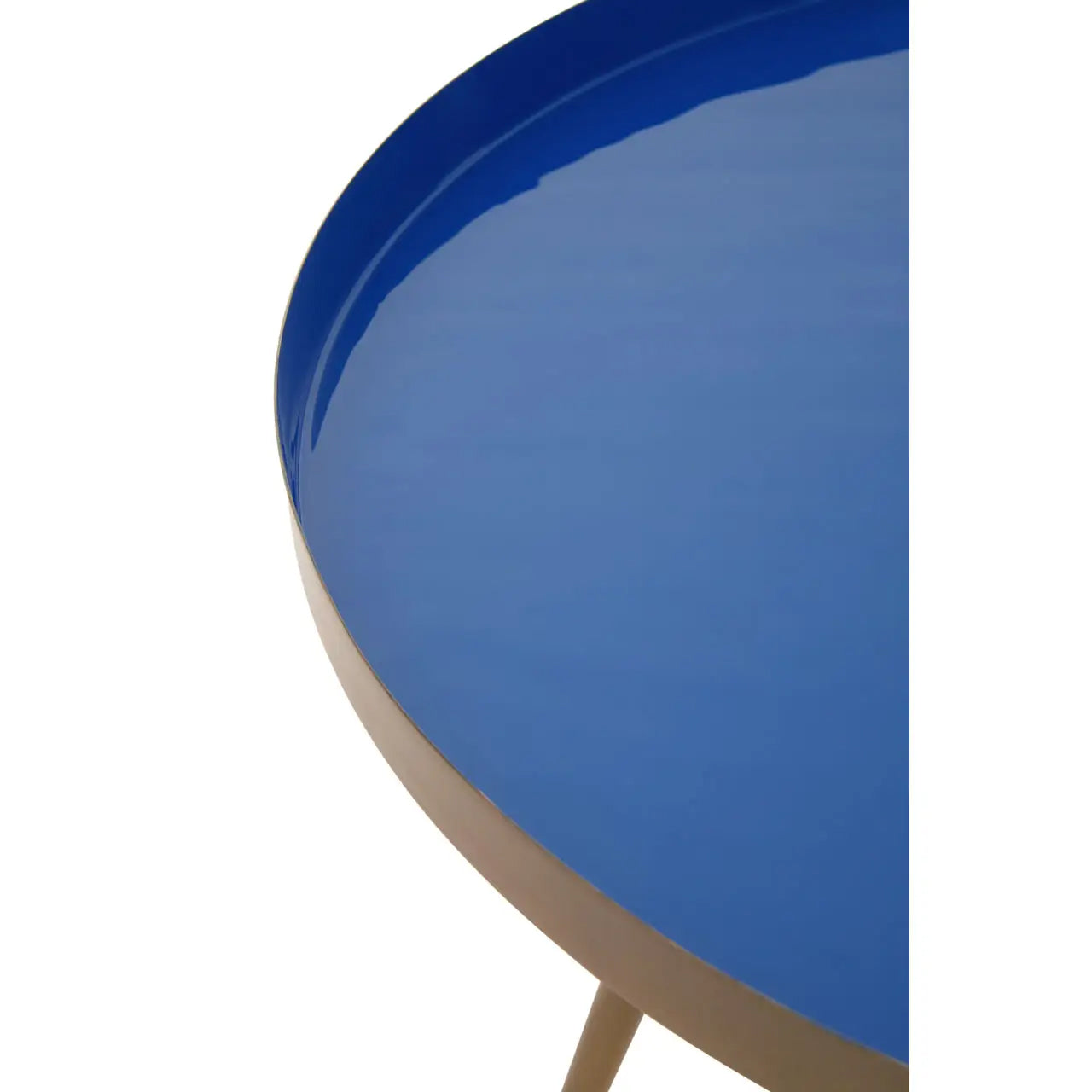 Amira Metal Nest Of 2 Tables In Blue Enamel