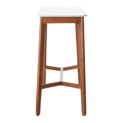Myan Marble Top Console Table In White