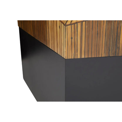 Gabor Bamboo Side Table In Natural
