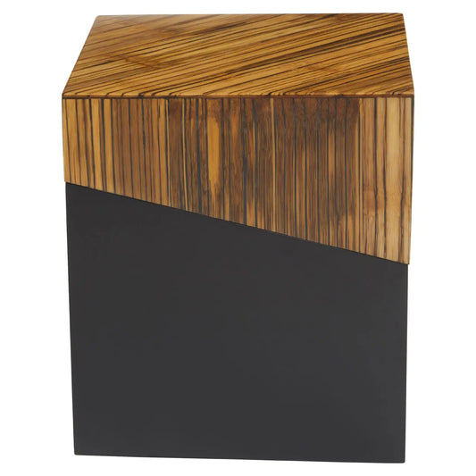 Gabor Bamboo Side Table In Natural