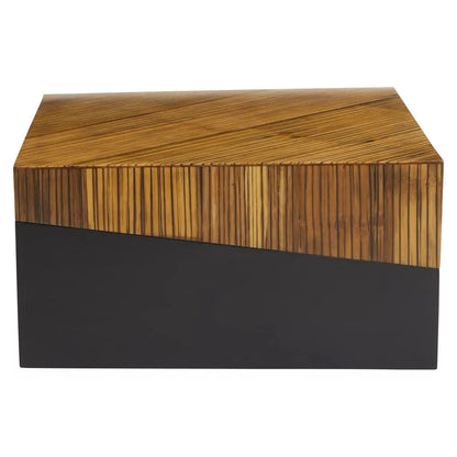 Gabor Square Bamboo Coffee Table In Natural