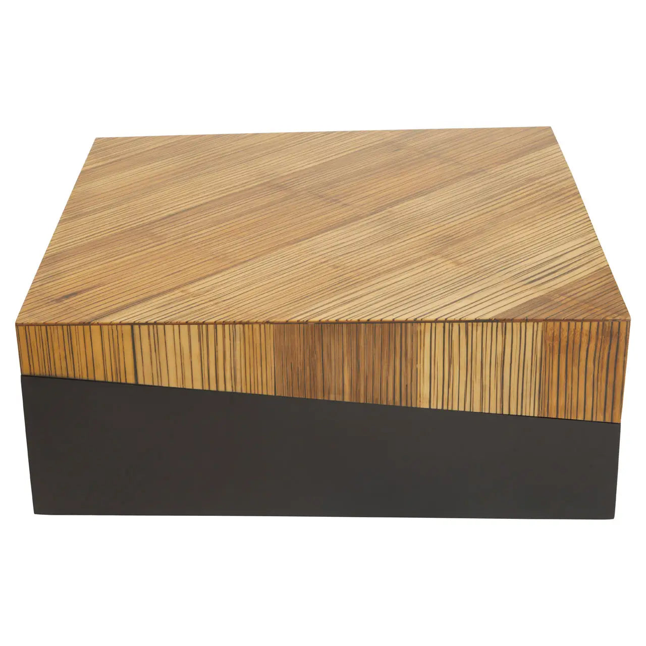 Gabor Large Bamboo Coffee Table In Natural