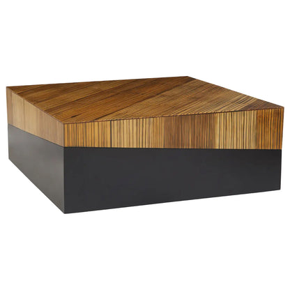 Gabor Large Bamboo Coffee Table In Natural