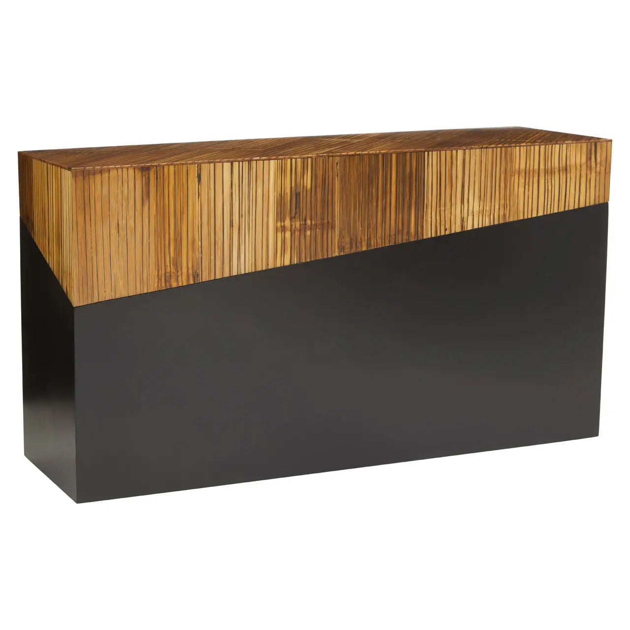 Gabor Bamboo Console Table In Natural