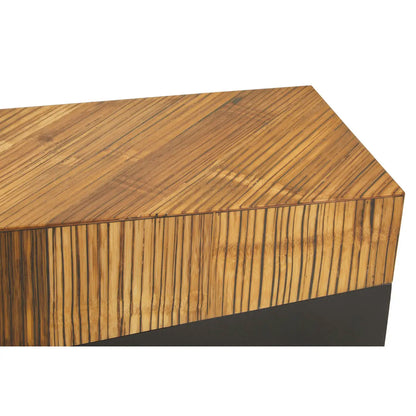 Gabor Bamboo Console Table In Natural