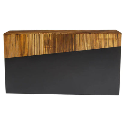 Gabor Bamboo Console Table In Natural