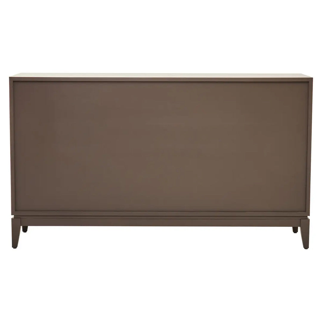 Dimaro Wooden Sideboard With 4 Doors In Antique Grey