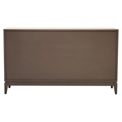 Dimaro Wooden Sideboard With 4 Doors In Antique Grey