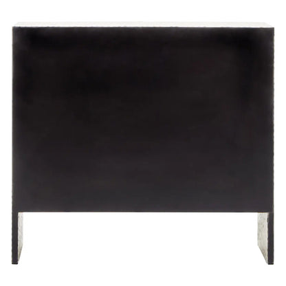 Obra Mother Of Pearl Wooden Sideboard In Luxe White