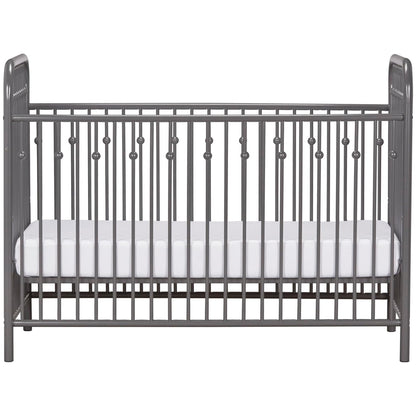 Monarch Hill Ivy Metal Baby Crib Cot Bed In Grey