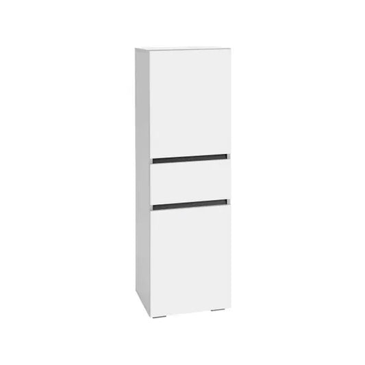 Wisla Wall Wooden Bathroom Storage Cabinet In White
