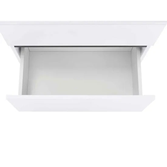 Wisla Large Wooden Bathroom Vanity Unit With 2 Doors In White