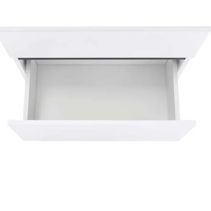 Wisla Large Wooden Bathroom Vanity Unit With 2 Doors In White